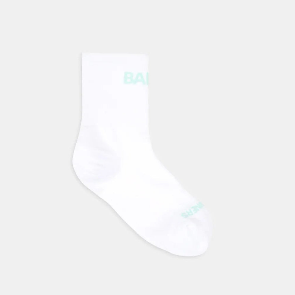 Bandit Running - Lite Run Socks (2 Pack) - White/Minty Blue