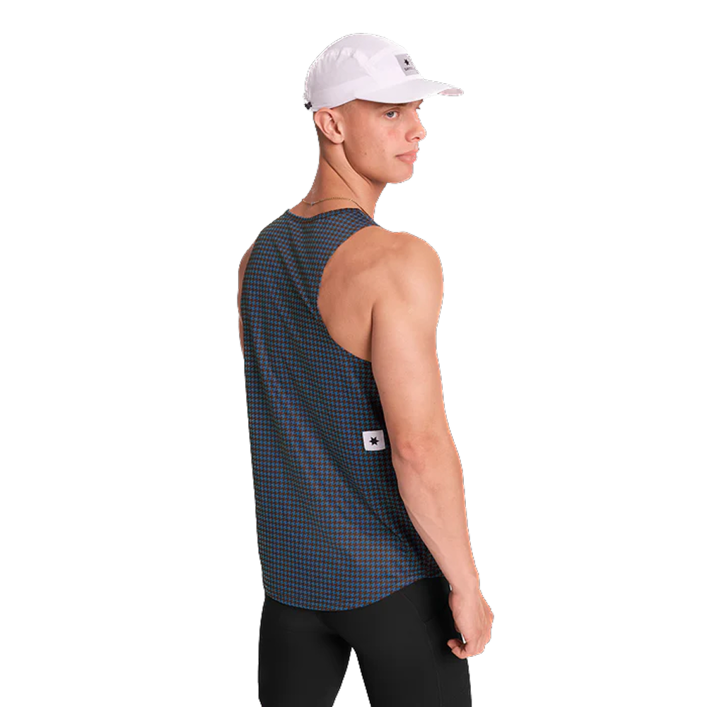 SAYSKY - Men's Houndstooth Combat Singlet