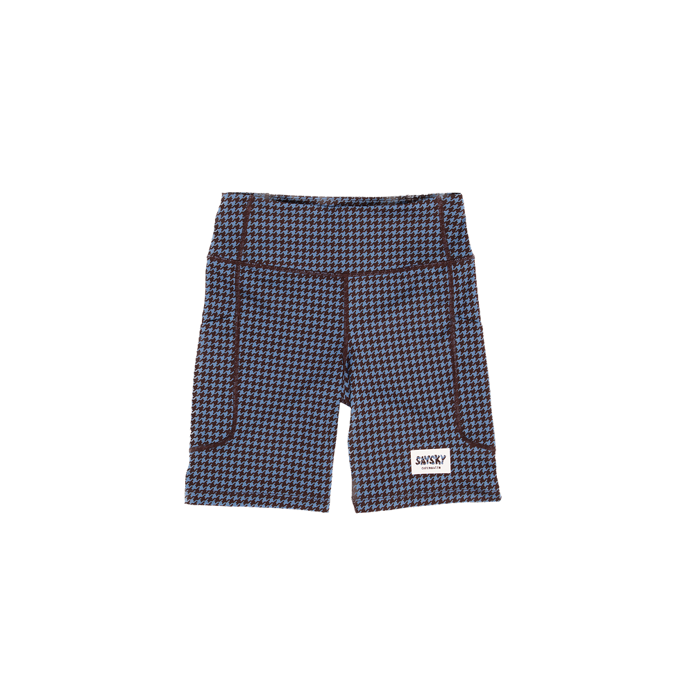 SAYSKY - Women's Houndstooth Combat+ 7" Short Tights