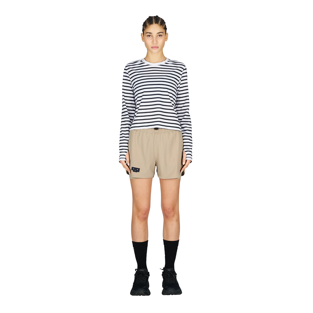 UNNA - Women's Striped Long Sleeve T-Shirt