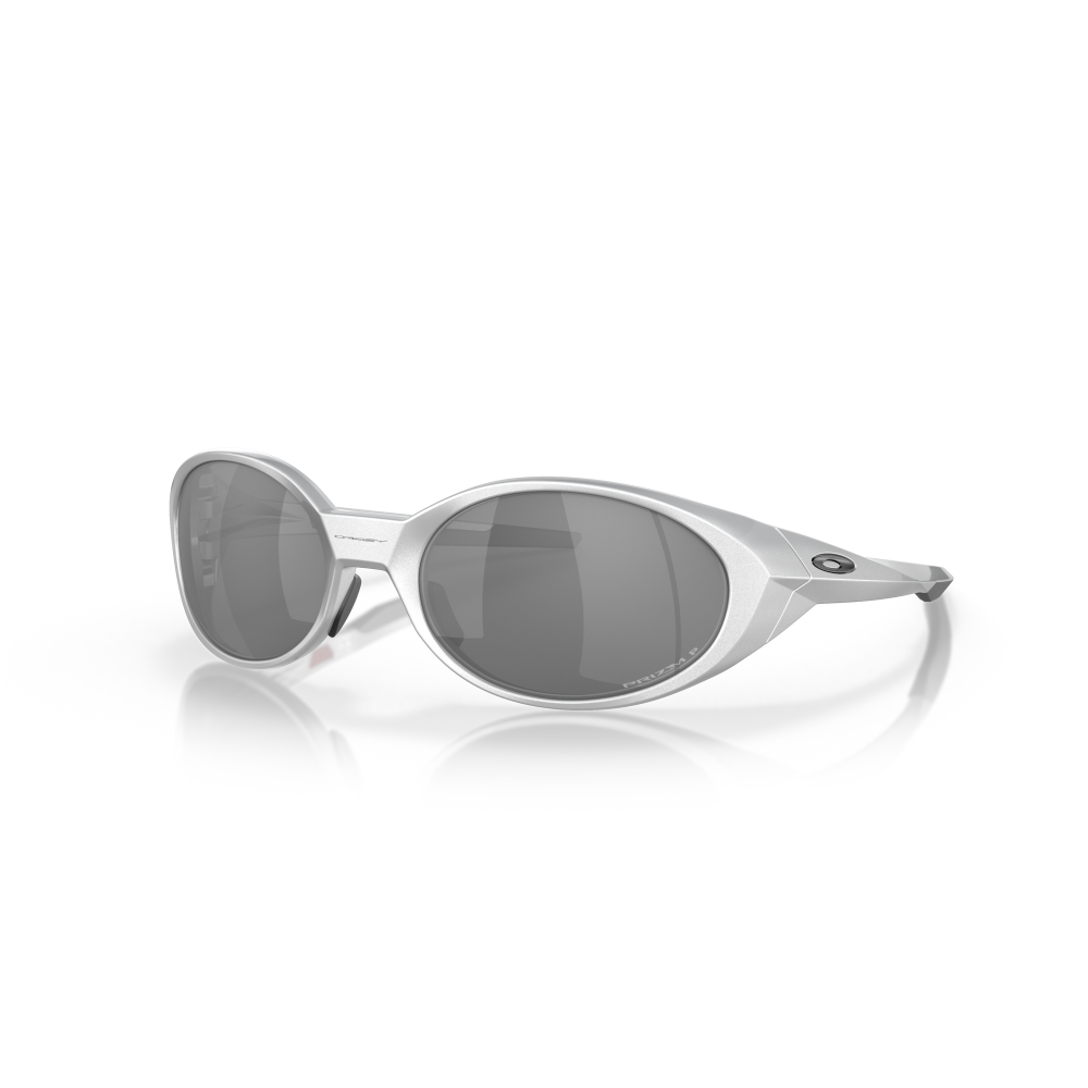 Oakley - Eye Jacket Redux Sunglasses (Silver Frame / Prizm Black Polarized Lenses)