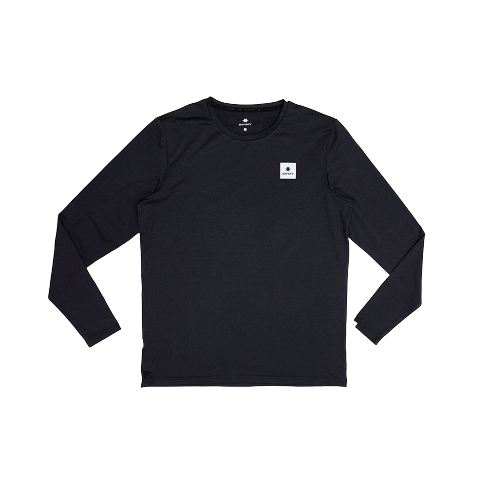 SAYSKY - Men's Reflective Logo Pace Long Sleeve T-Shirt