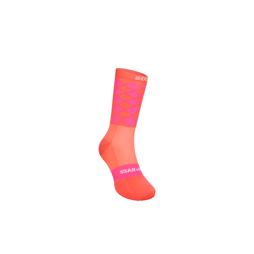 Soar Running - Diamond Crew Sock