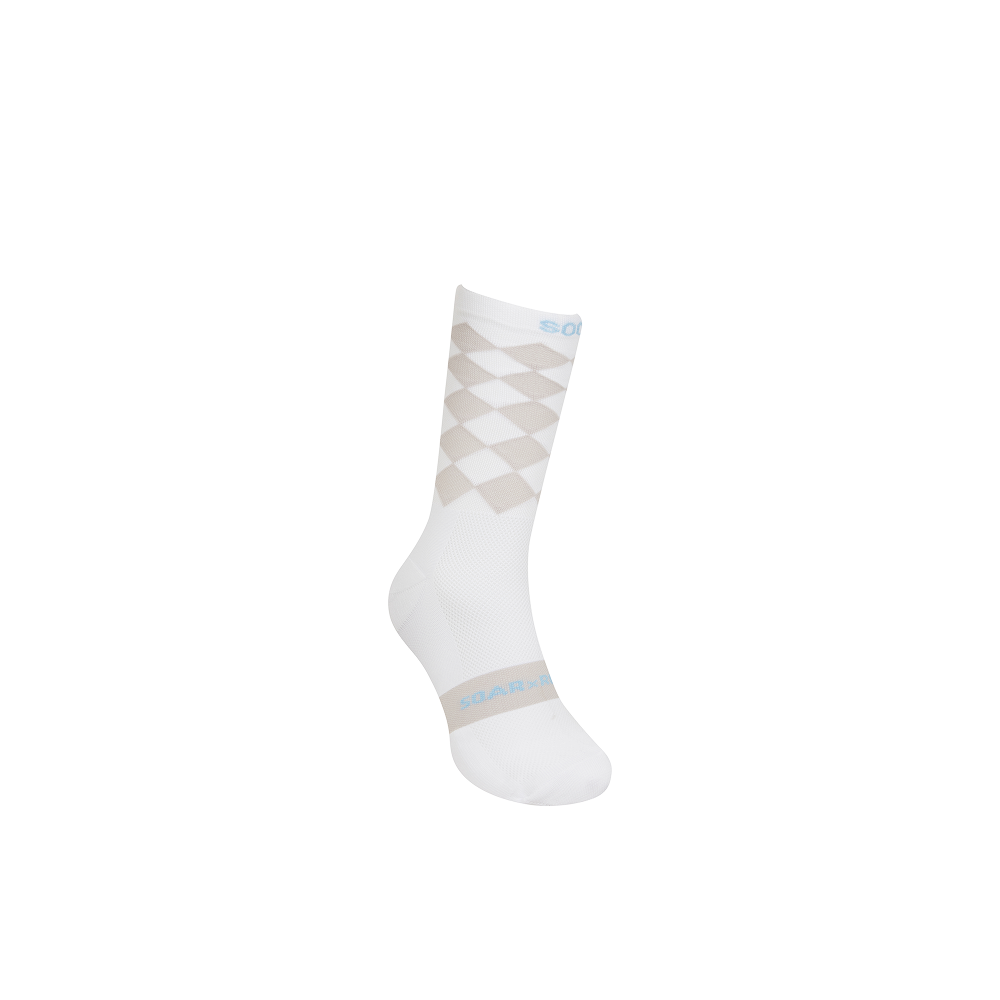 Soar Running - Diamond Crew Sock