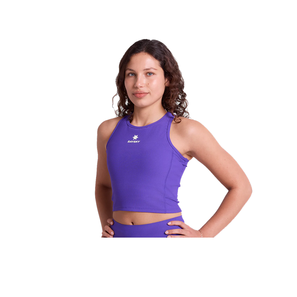 SAYSKY - Women's Combat Rib Crop Top