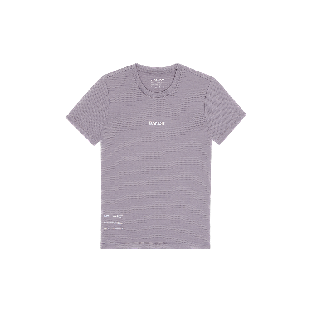 Bandit - Women's Micromesh™ Run Tee - Violet Fog