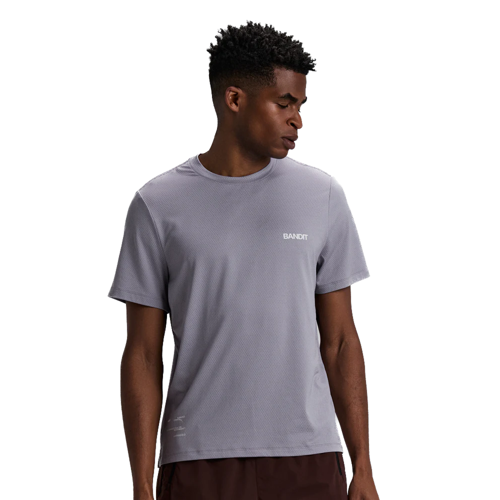 Bandit - Men's Micromesh™ Run Tee - Violet Fog