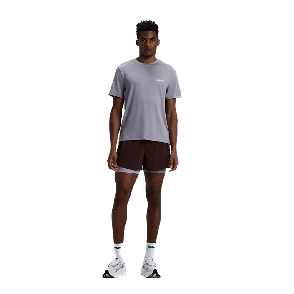 Bandit - Men's Micromesh™ Run Tee - Violet Fog