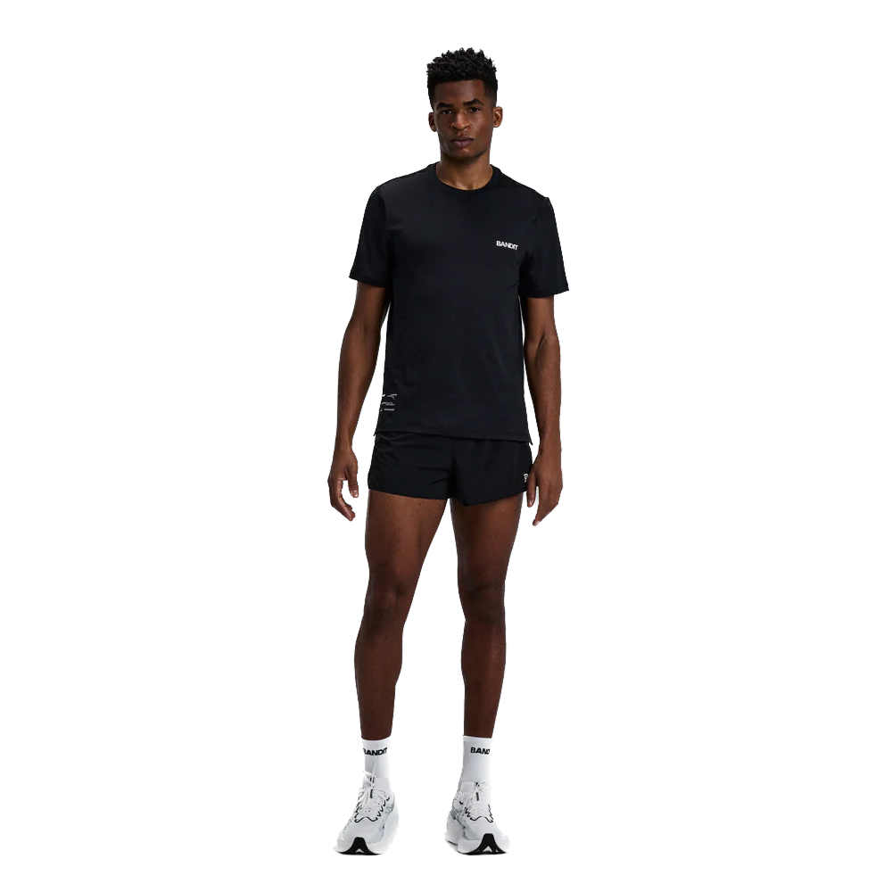 Bandit - Men's Vento™ Next Gen 3" Split Short - Black