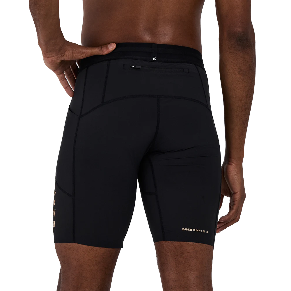 Bandit - Men's SoLite™ 5 Pocket Half Tights - Black