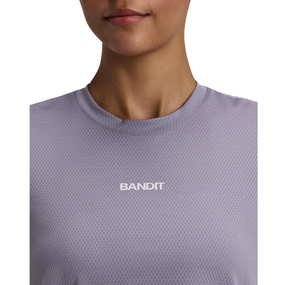 Bandit - Women's Micromesh™ Run Tee - Violet Fog