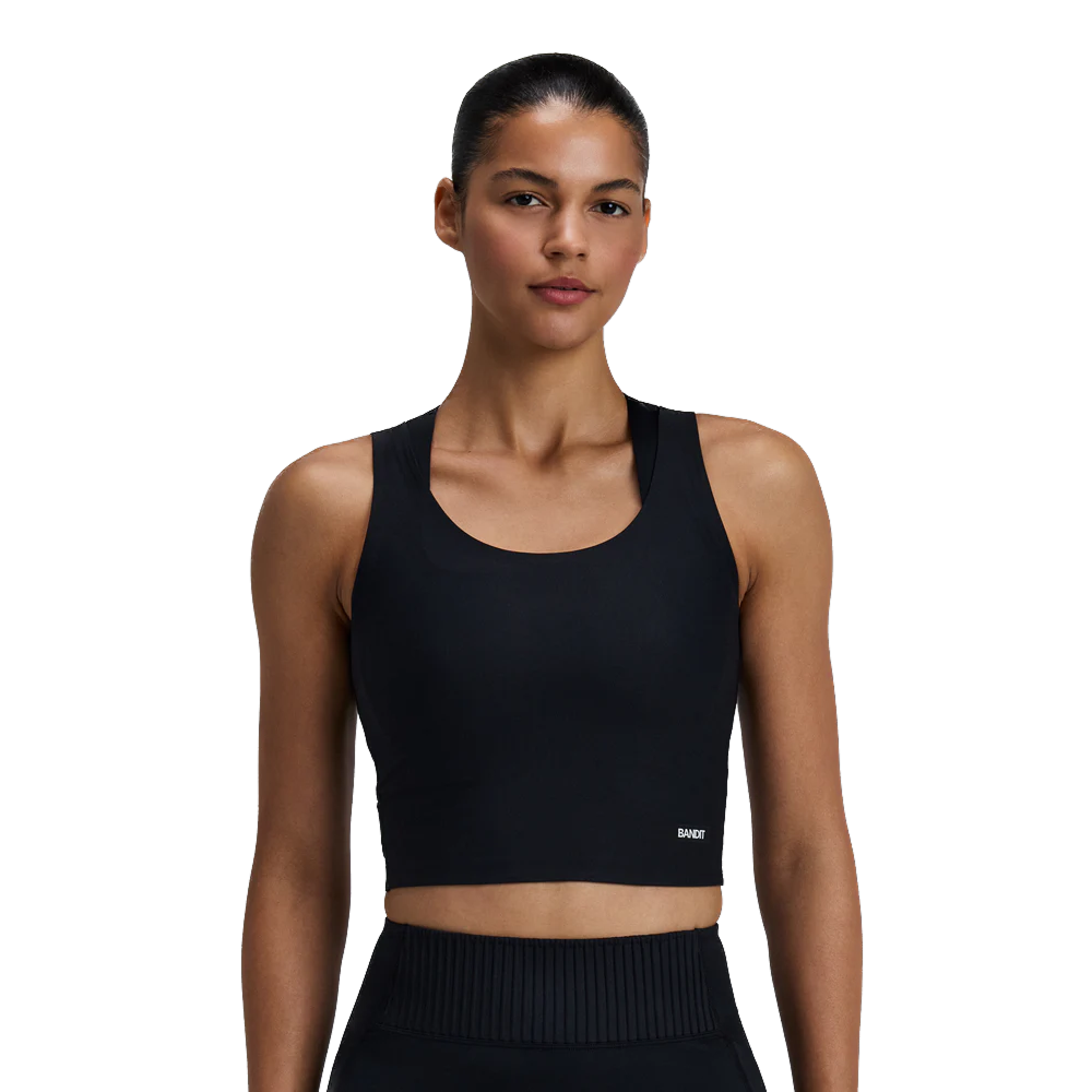 Bandit - Women's Adapto™ Scoopneck Distance Tank - Black