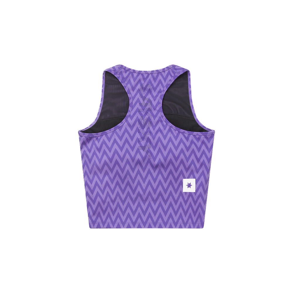 SAYSKY - Women's Zig Zag Combat Crop Top