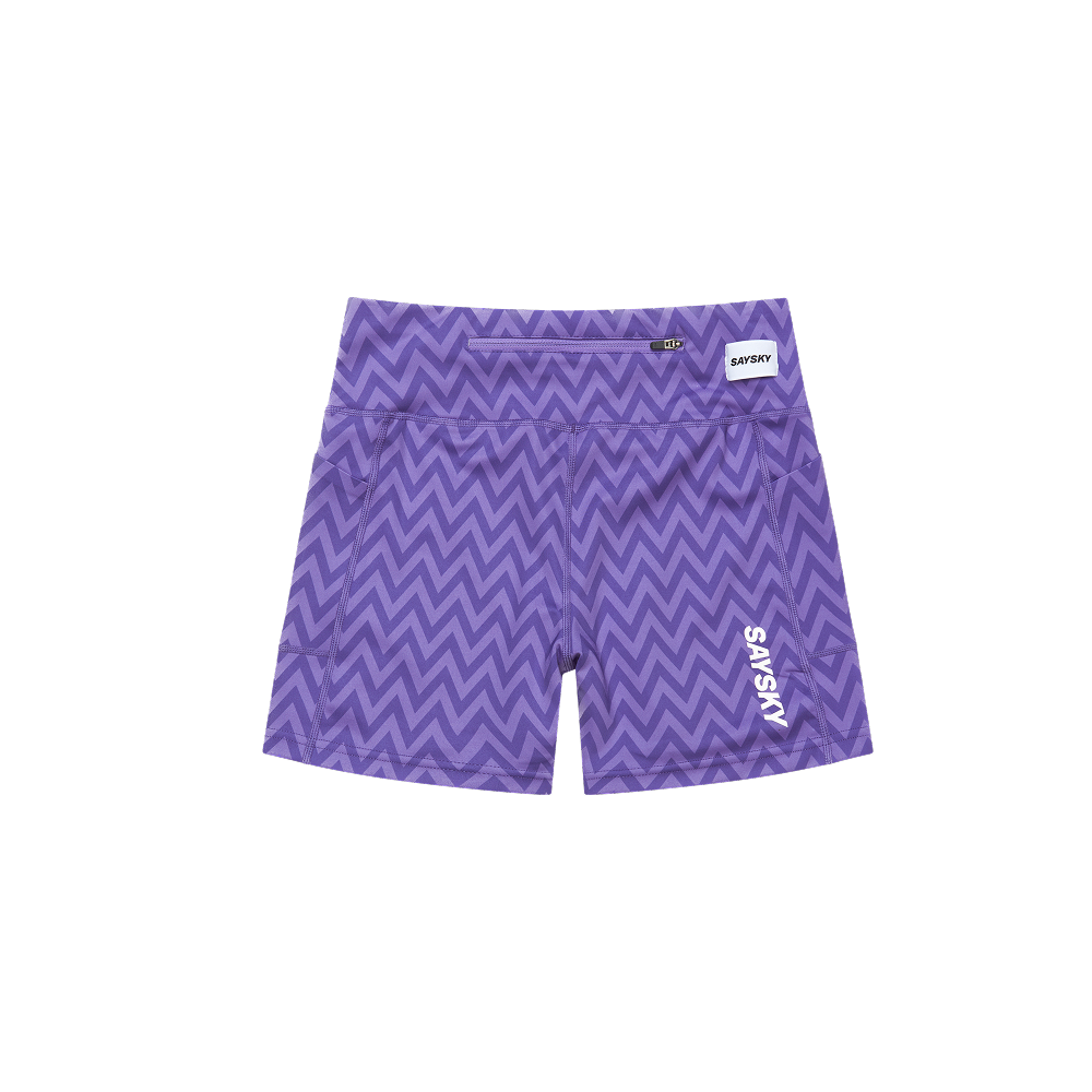 SAYSKY - Women's Zig Zag Combat+ Short Tights 4"