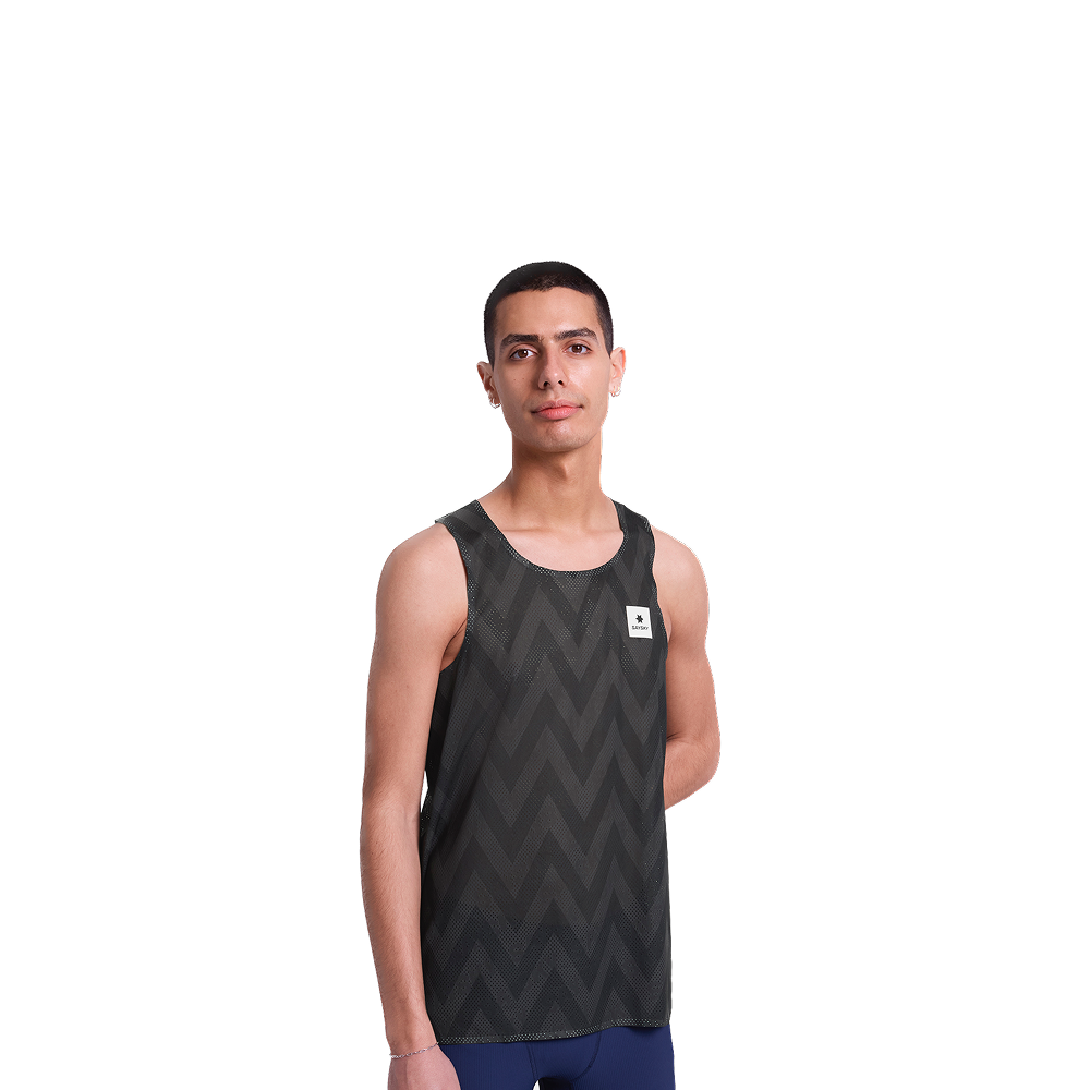 SAYSKY - Men's Zig Zag Flow Air Singlet