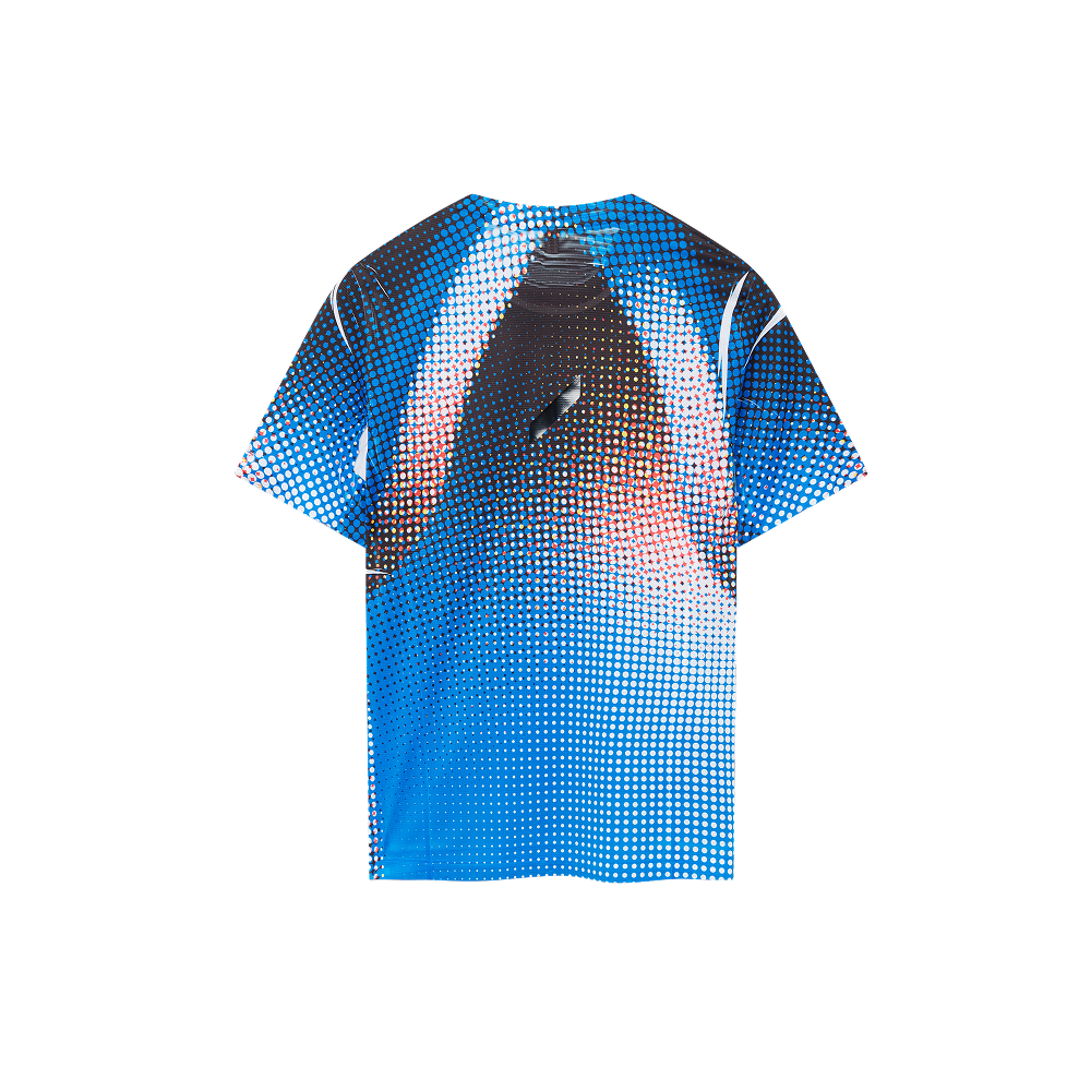 Soar - Women's Printed Tech T (Blue/Black Dots)