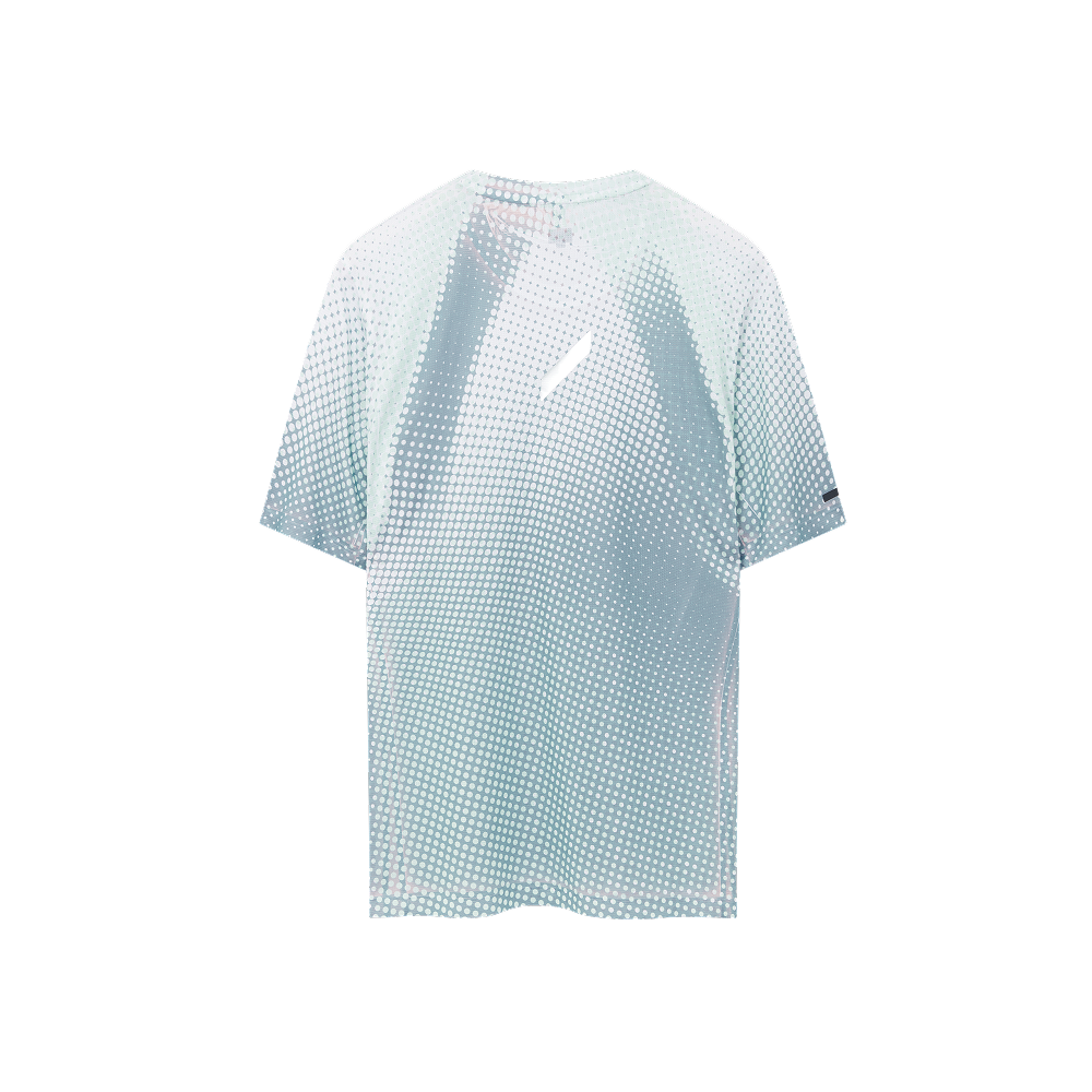 Soar - Men's Printed Tech T (Grey/Sage Dots)