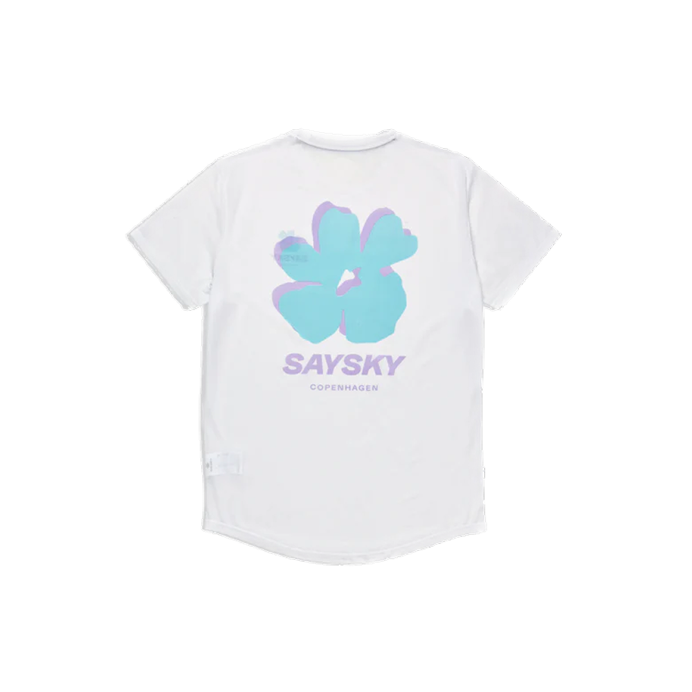 SAYSKY - Men's Flower Combat T-Shirt (White)