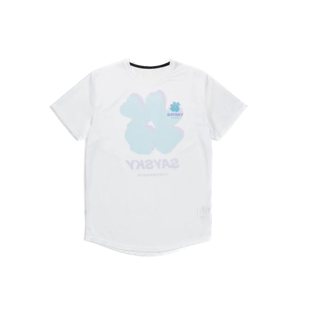 SAYSKY - Men's Flower Combat T-Shirt (White)