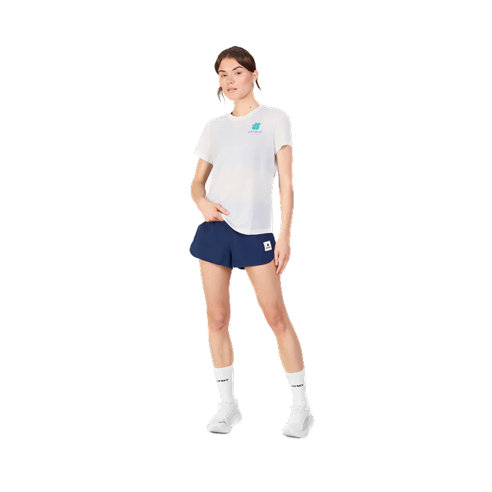 SAYSKY - Women's Flower Combat T-Shirt (White)