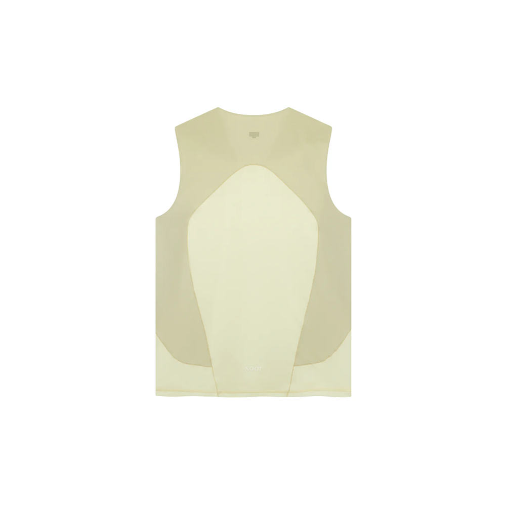 Soar - Men’s Singlet (Warm Grey/Yellow)