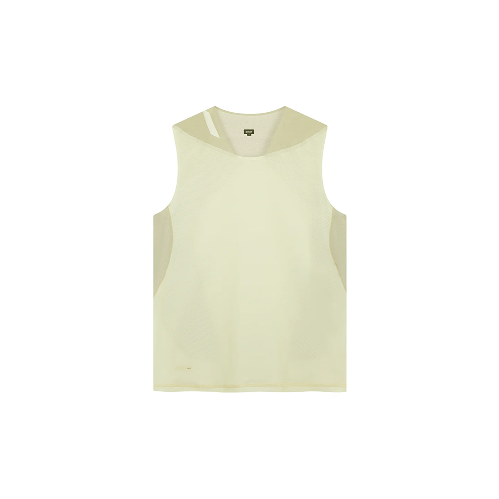 Soar - Men’s Singlet (Warm Grey/Yellow)
