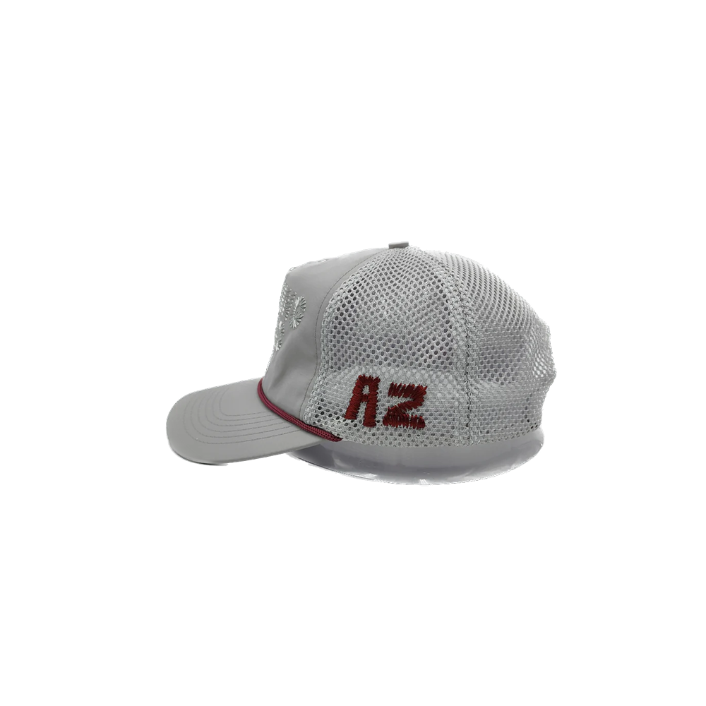 【Alex Zono】Running Loves You Trucker Hat Silver ★大人気★ Running Loves You