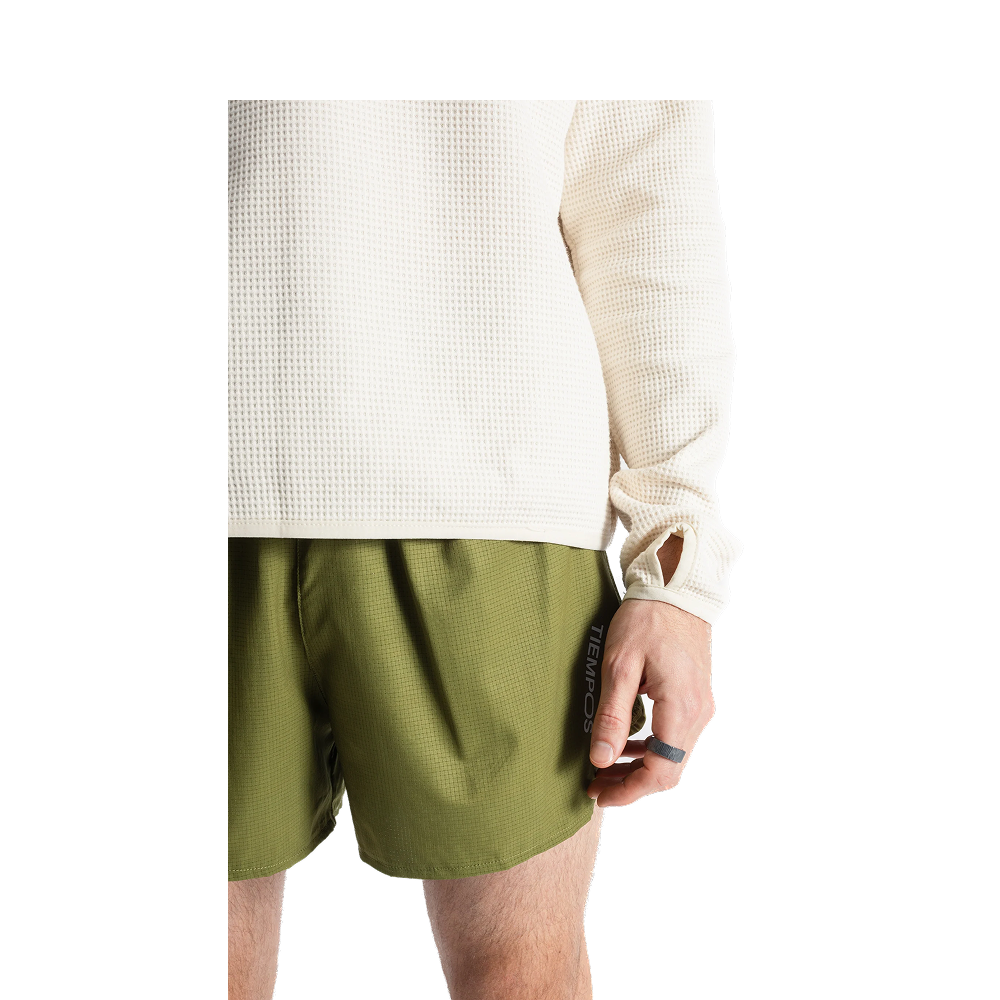 TIEMPOS - Organic Cotton Waffle Long Sleeve