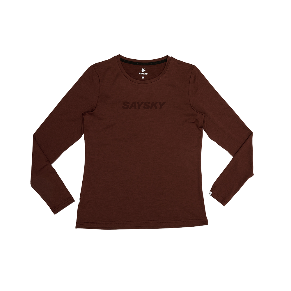 SAYSKY - Womens's Logo Pace Long Sleeve T-Shirt