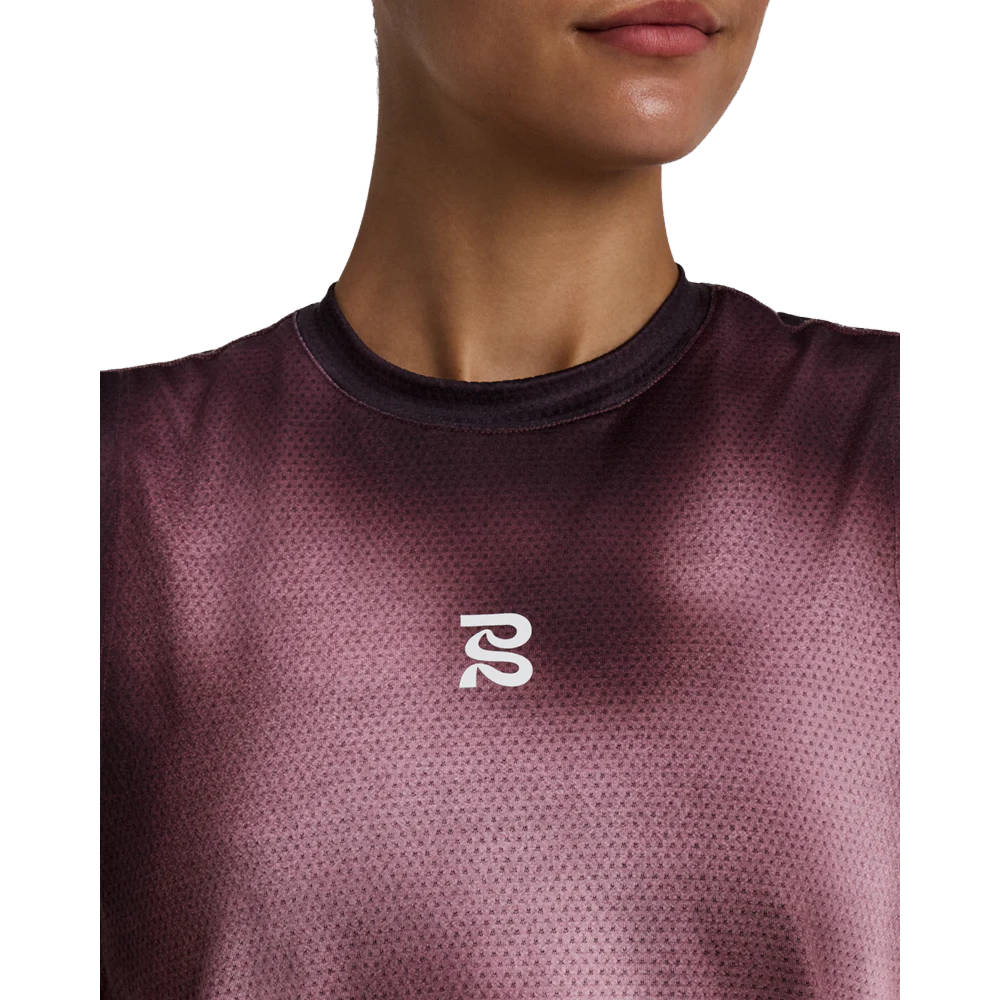 Bandit - Women's Micromesh™ Run Tank - Flow State Mahogany Multi
