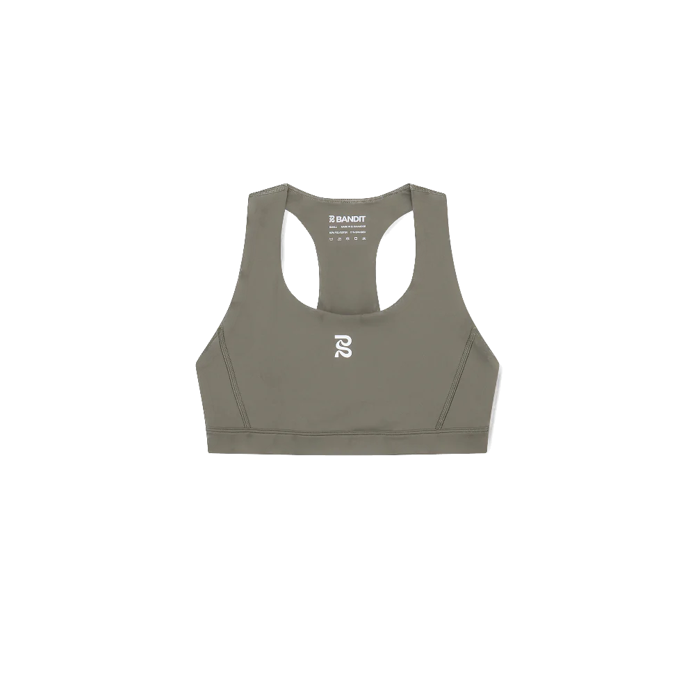 Bandit Running - Women's Stamina™ Scoop Neck Run Bra - Fatigue