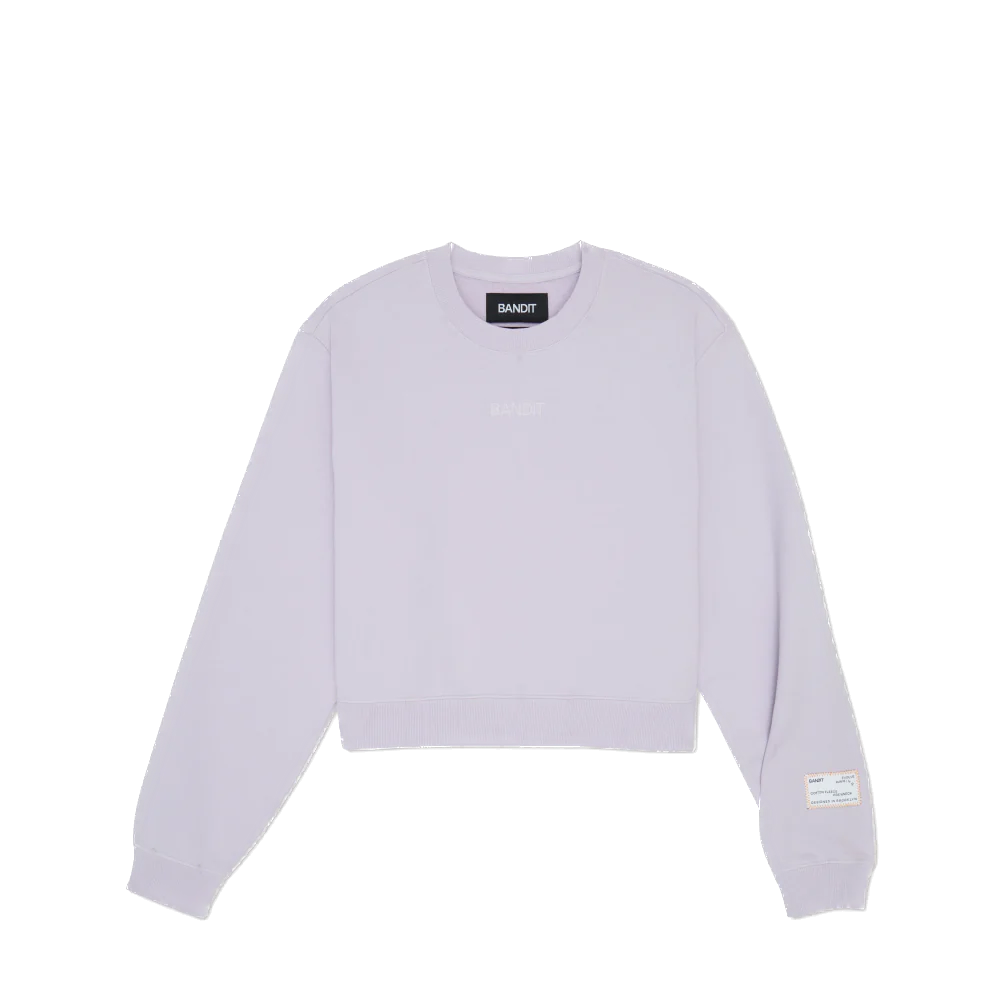 Bandit Running - Women's Cropped Crewneck