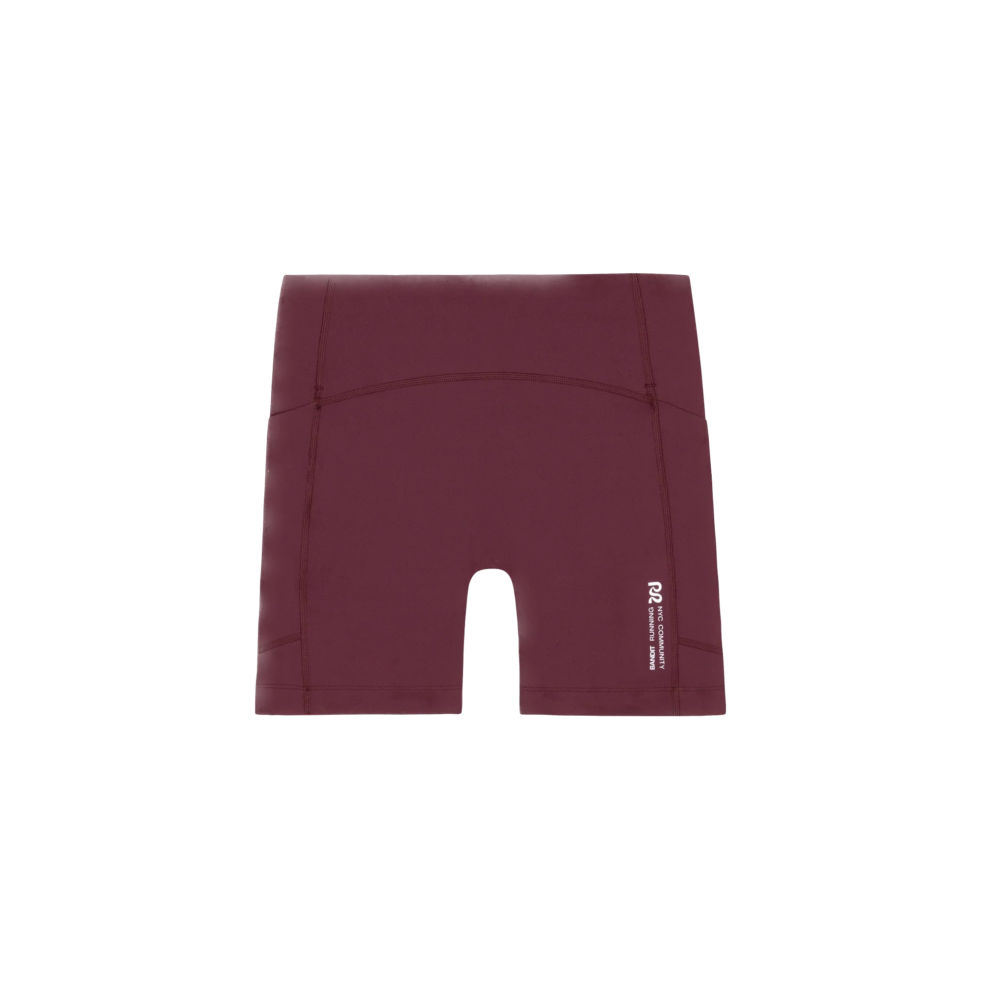Bandit Running - Women's Stamina™ High Waist 5" Women's Compression Shorts - Port