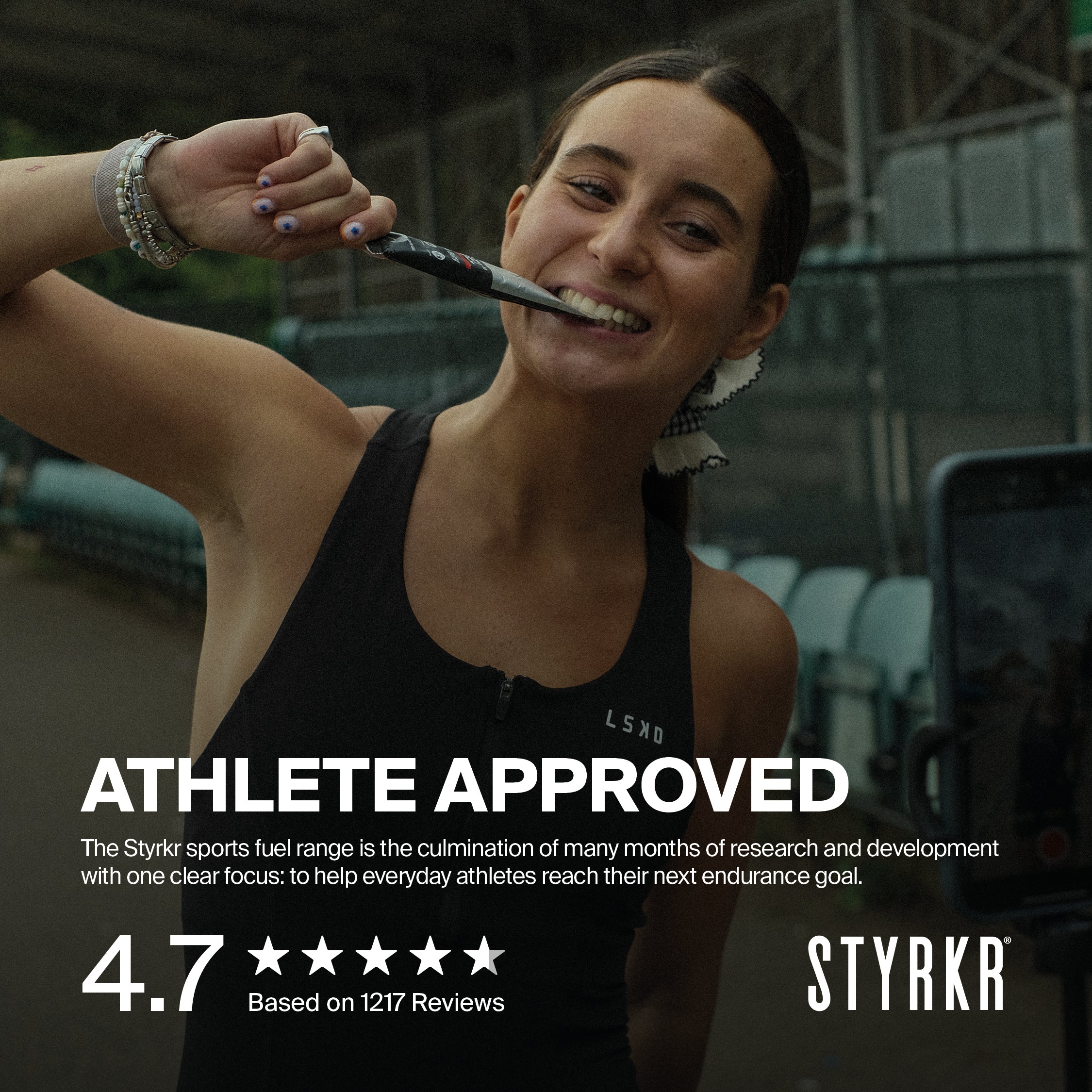 Styrkr - GEL50 Dual-Carb Energy Gel - Mixed Berry (Single 50g Gel)