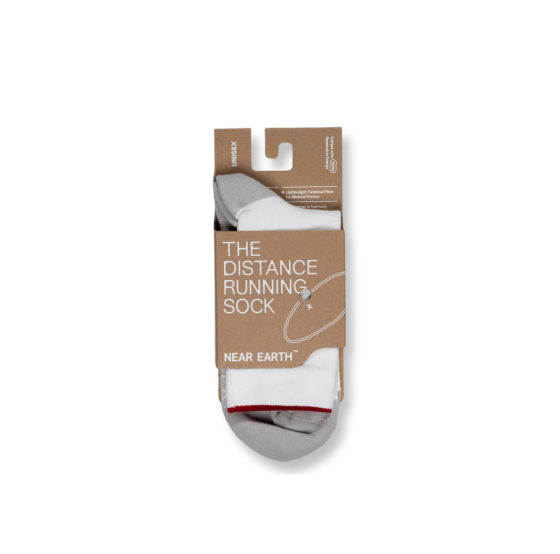 Near Earth Distance Sock White