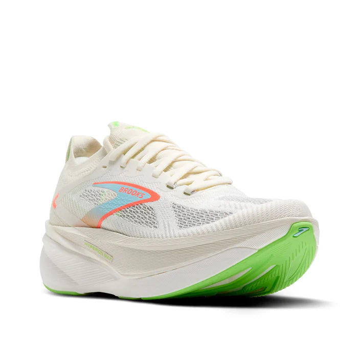 Brooks - Men's Hyperion Max 3 - Coconut/Green Gecko/Pink Clay