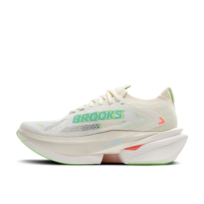 Brooks - Women's Hyperion Max 3 - Coconut/Green Gecko/Pink Clay