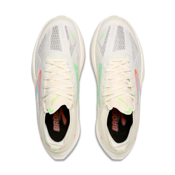 Brooks - Men's Hyperion Max 3 - Coconut/Green Gecko/Pink Clay